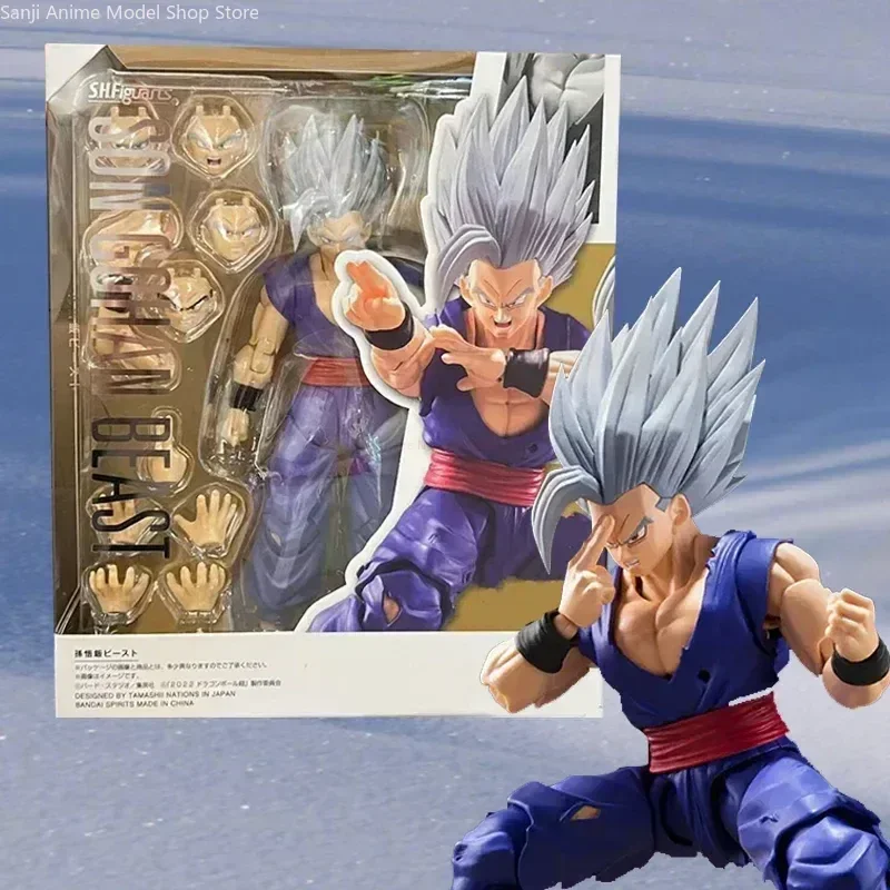 Dragon Ball Z SH Figuarts syn Gohan Figure Beast PVC Super Saiyan Action Action Figures Model figurínové hračky pre deti dary