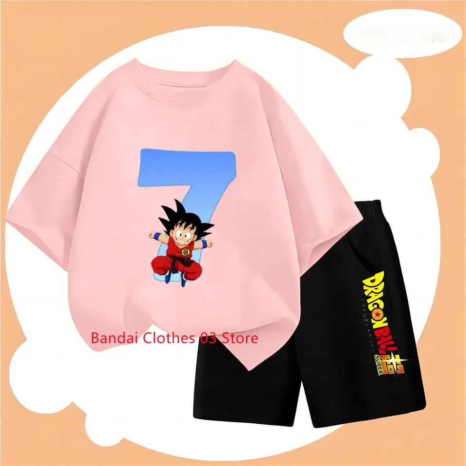 Dragon-Ball Zt košeľa deti Kawaii vtipné letné tričko Karikačné tričko pre 6-9yearboys dievčatká detské súpravy unisex krátke rukávy