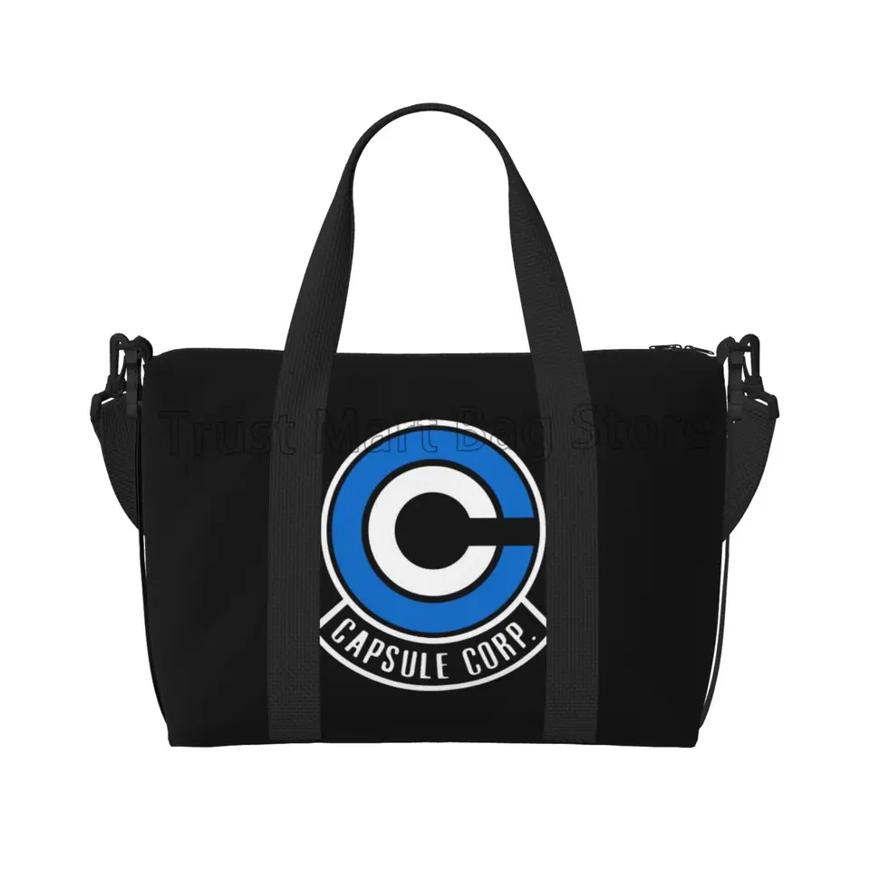 Dragon Capsule Ball Corp Logo Print Travel Duffel Bags Personalized Weekender Bag s ramenným remienkom Sport Gym Yoga batožina batožina