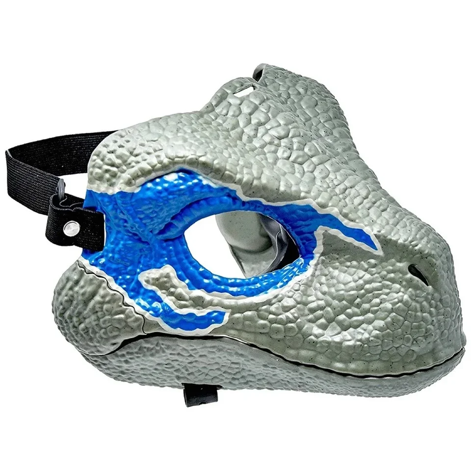 Dragon Dinosaur čeľusť Mask Otvorené ústa - Latex Horror, Dinosaur Head Grear for Halloween Party Cosplay rekvity, vystrašená maska