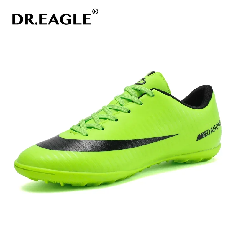 DREAGLE INDOOR TARF Lacné futbalové topánky CRAMPONS DETA DETSKÉ ZAPNUTIE SOMENTÁTNE FOOTKOLÉ TRAVIDLÁ SOCKY PRE MAN SPORT SNADY