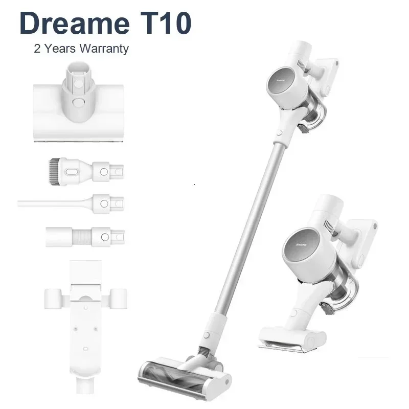 Dreame T10 ručný Draadloze Stofzuiger 2 In 1 Wall Mount 20KPa Draadloze cykloen filter Stofafscheider podlahový čistič koberca