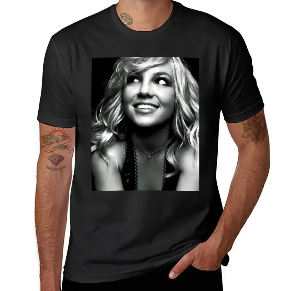 Dreamy Britney Tričko letné vrcholy pre chlapca roztomilé topánky rýchlo vyschnúce pánske veľké a vysoké tričká