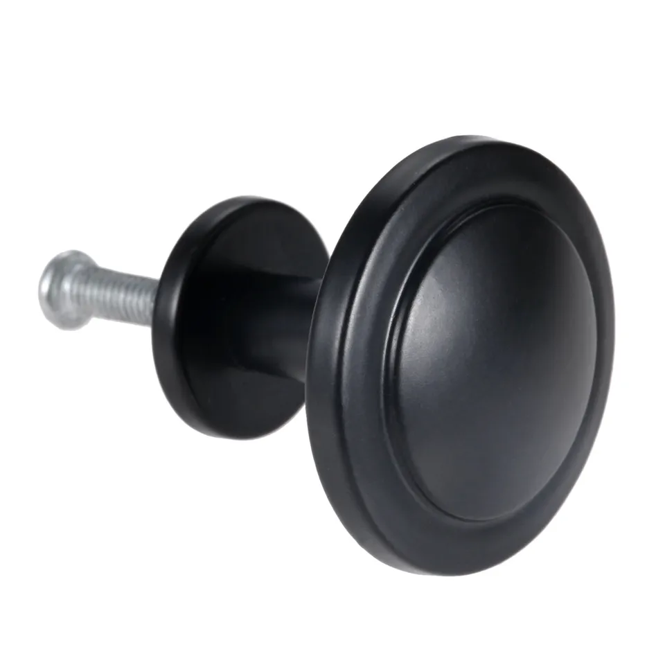 DRELD čierny nábytok rukoväť zliatiny okrúhle dvere Pull Gomb Scaret Skrink skriňa vinobranie nábytok Kuchynská rukoväť 31*27 mm