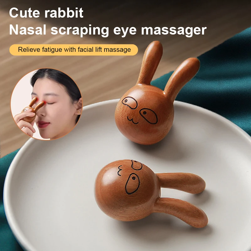 Drevené nosné masérske terapia na tvár zdvíhacie dosky GUA Sha Tools podporuje krvný obeh bod pedikúry
