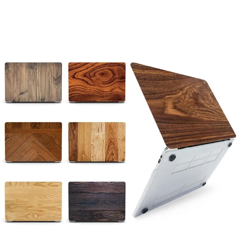Drevené puzdro pre laptop pre MacBook Air 13 palcov M1 2020 A2337 A2179 Cover Funda A1932 A1466 pre Mac Book Air 13.3 '' 2018 Shell