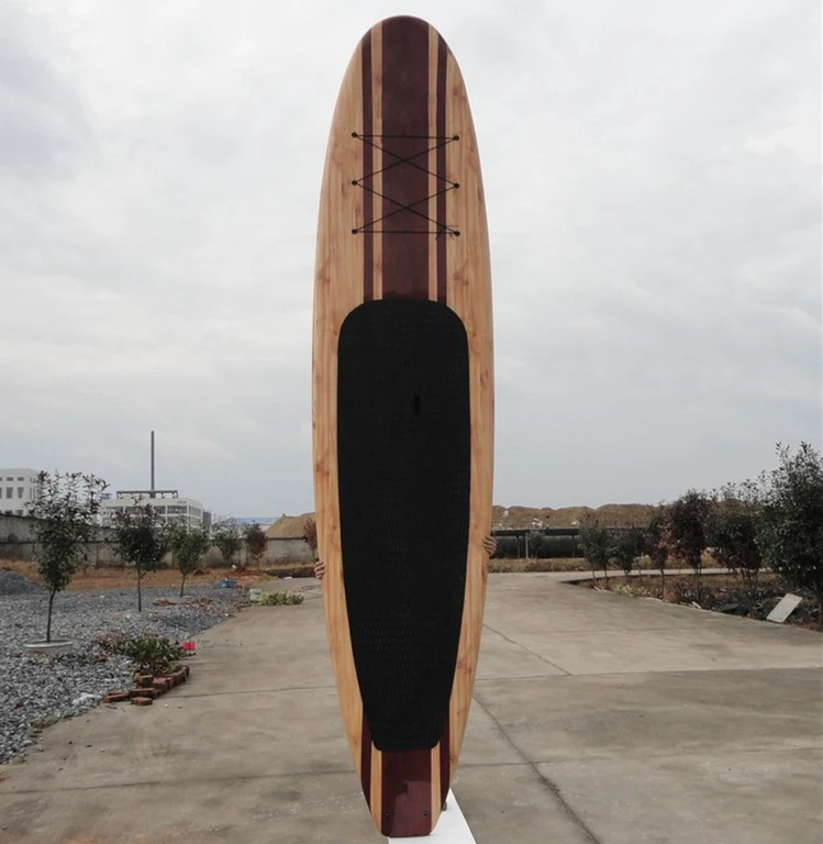 Drevené zrno Sup Paddle doska Stand Up Surf Paddle SUP Surfing Boears EPS Fiber Glass Glass Epoxy živicová sendvičová sendviče