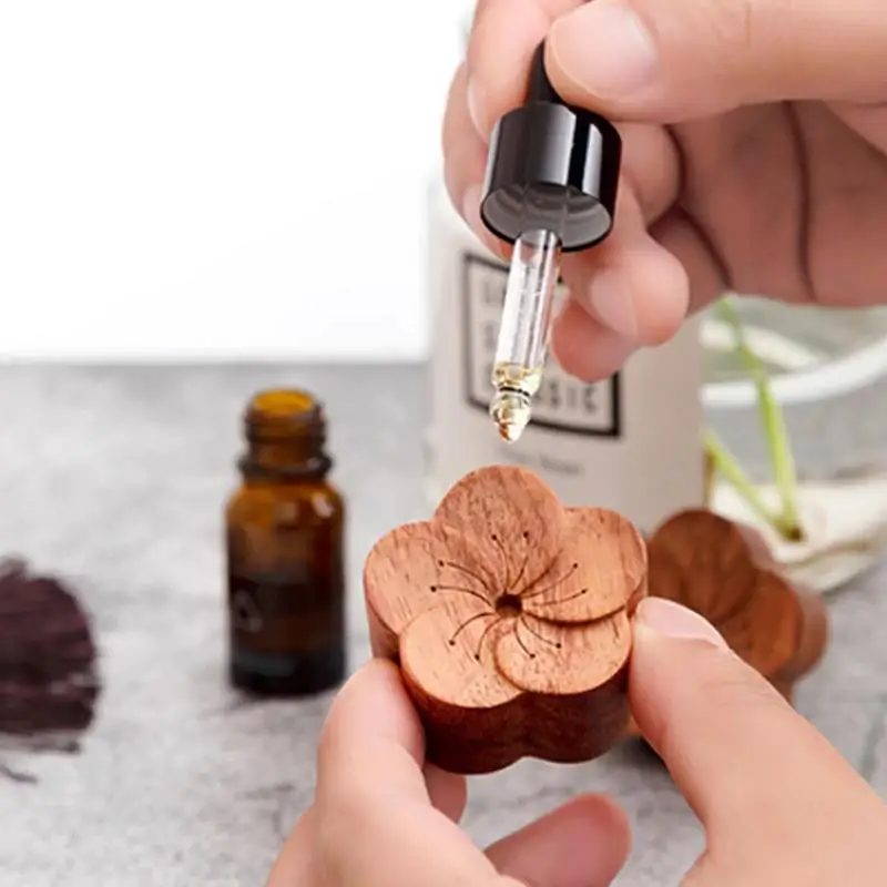 Drevený éterický olej aromaterapie difúzor Ekologické vôňa rozptýlené drevo osviežujúce spánok
