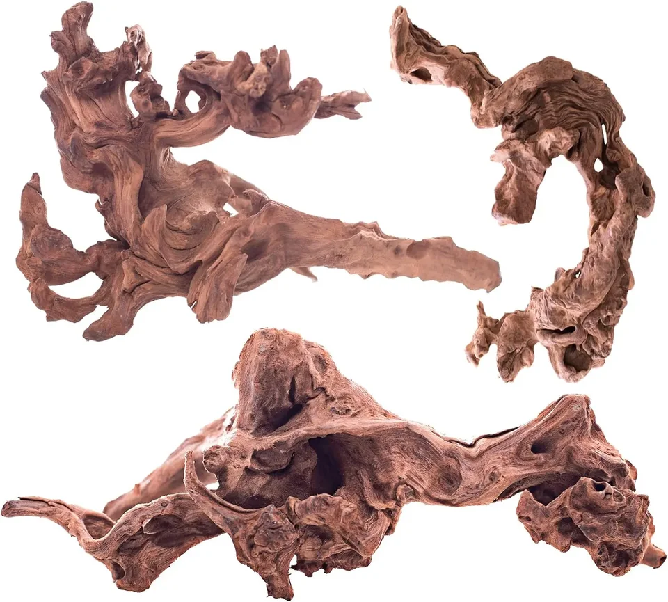 Drift Wood Extra Large Terrárium Prírodné koralové naplavené drevo pre akvárium dekor 5-30 cm naplavené drevo pre plazu akvária 1/2/3 ks