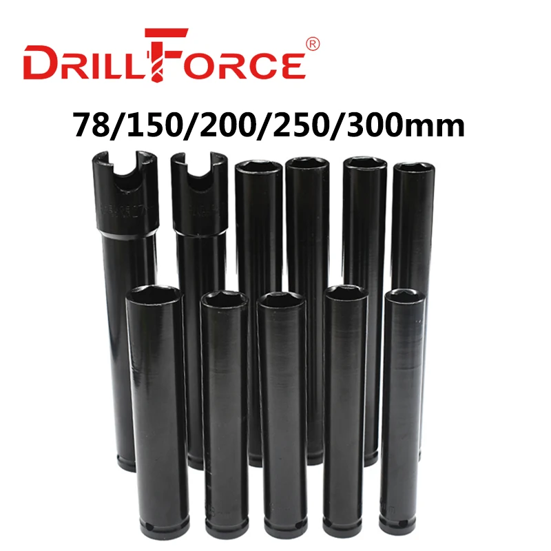 DRILLFORCE 8-32 mm dlhý kľúče súpravy nástroja 1/2 