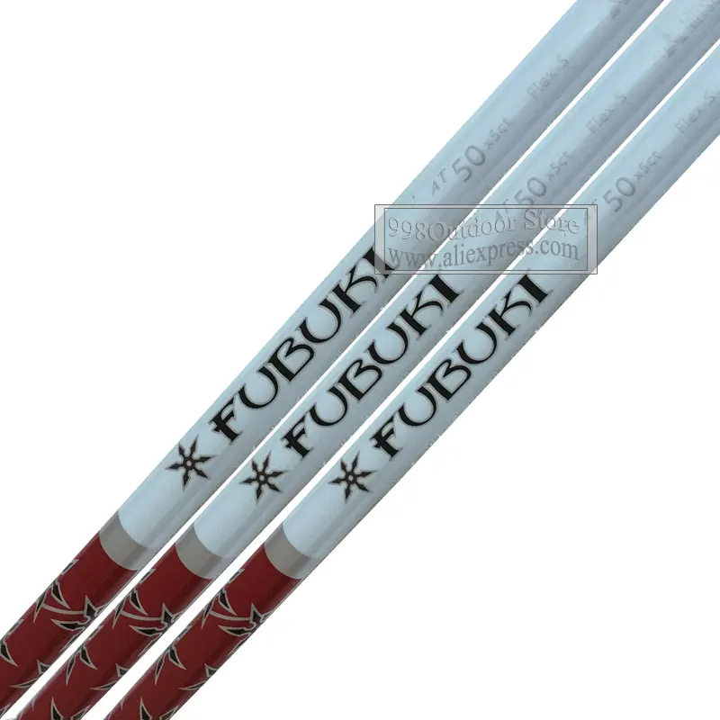 Driver Golf Shaft Men Red Fubuki pri 50 Graphite Shaft Wood Clubs Shaft 0,335 R/S Flex Golf Accessories