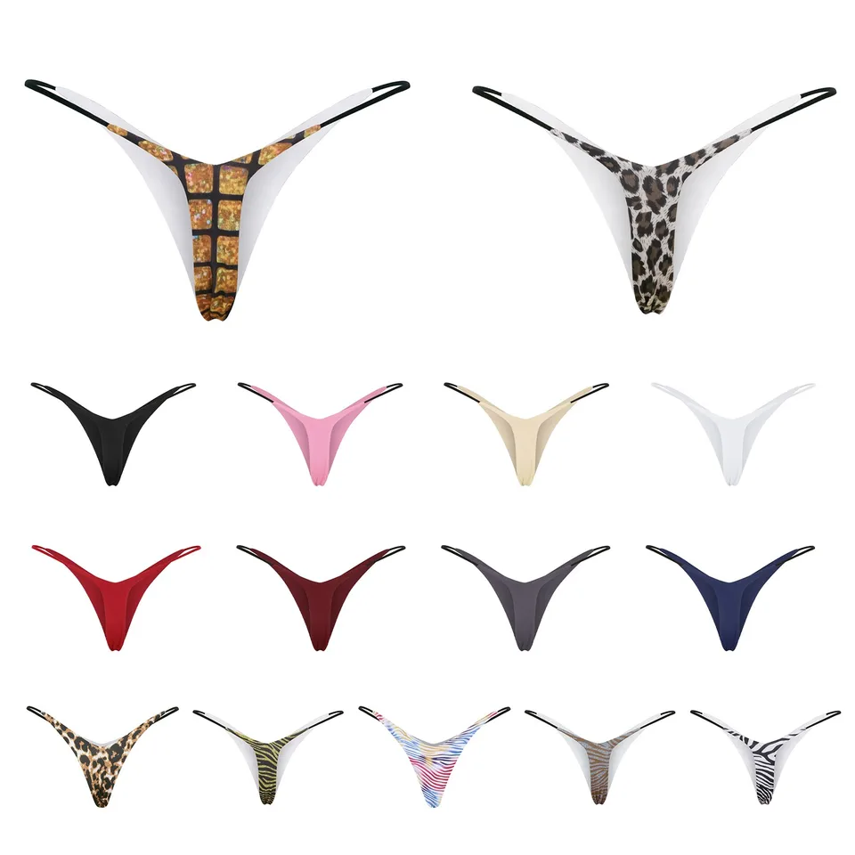 Drobné dámske nohavičky DONG DONKY PLAČKY Mini G-String Lightweight Pevná farba T-back s nízkym páovým nohavičkami spodná bielizeň Calcinha Feminina