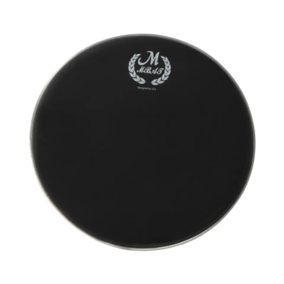 Drumová hlava Pad Drumhead Kick Pad ovládané príslušenstvo Prenosná ochranná nálepka basová bubna Patch pre bubnových hráčov jazzový bubon