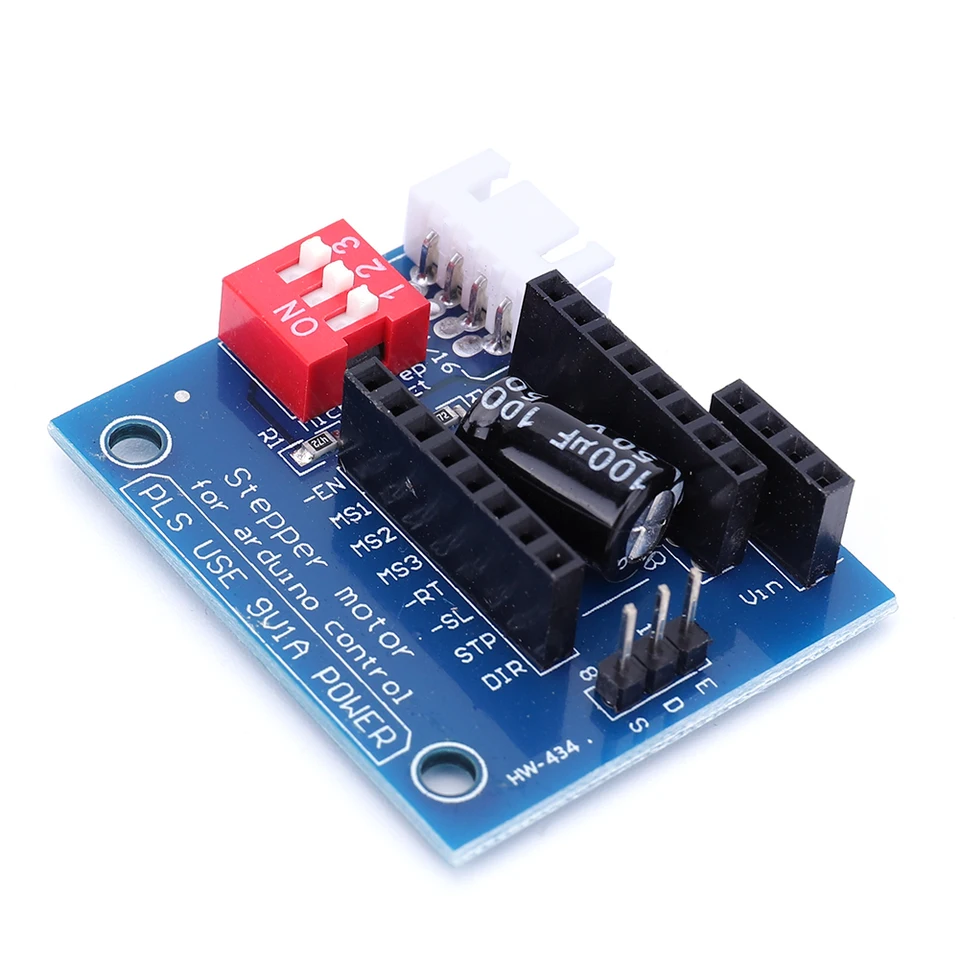 DRV8825 Krokový ovládací prvok ovládacieho prvku motora 3D tlačiareň Kroková doska PCB