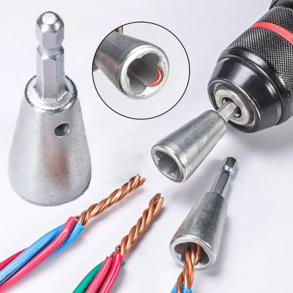 Drôtové otáčacie nástroje rukoväte elektrikárov rýchlo twister twister drôt pre vodičov vŕtacích vŕtaní Twister Twiste Twist kábla