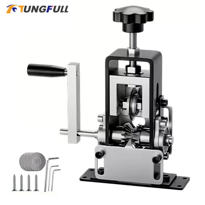 Drôtový striptér manuálny stripovací nástroj na stripovanie vodiča 1-21 mm prenosný šrot Copper Coper Cutter Nutker