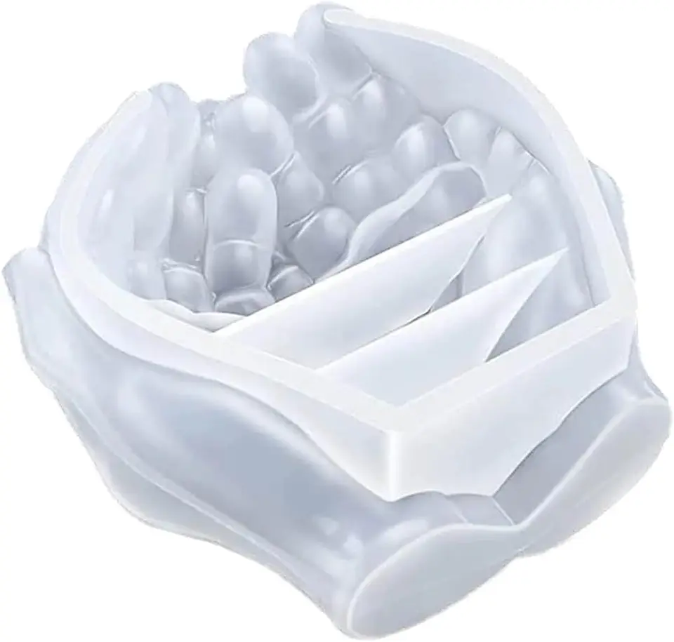 Držanie ručnej dosky Silikónová forma Model DIY Crystal Drop Lepget Two-Ructe Storage Storage Box