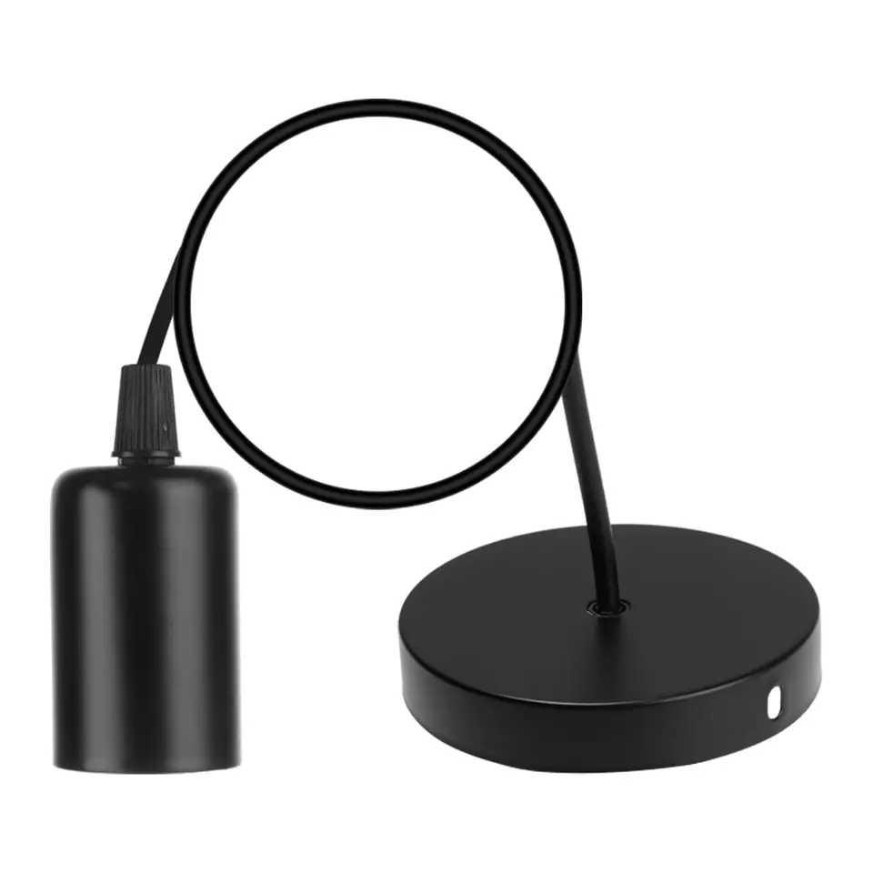 Držiak 0,5 m skrutkový typ osvetľovacia súprava Listrová čiara sada DIY Retro Light Accessor E27 Závesné svetlo svietidlo Lamp