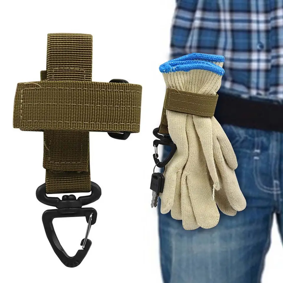 Držiak klip nylon Webbing pracka kemping kemping vonkajšie kľúče kemping visí visí karabinerový pásový opasok.