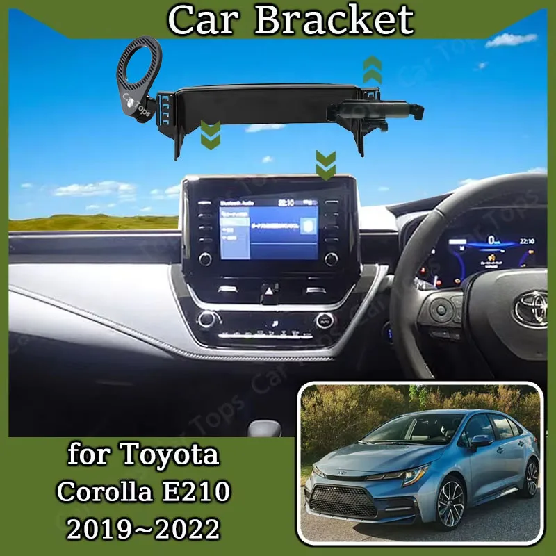 Držiak mobilného telefónu pre mobilné telefóny pre Toyota Corolla E210 2019 ~ 2022 GPS obrazovka mobilných telefónov