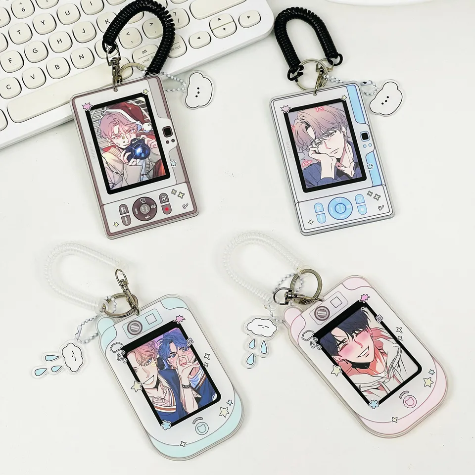 Držiak na akrylovú kartu držiak KPOP Idol Photo Držiteľ priehľadný Photocard Ruckves Bus Card Ochranné puzdro 3 palce malá karta displeja