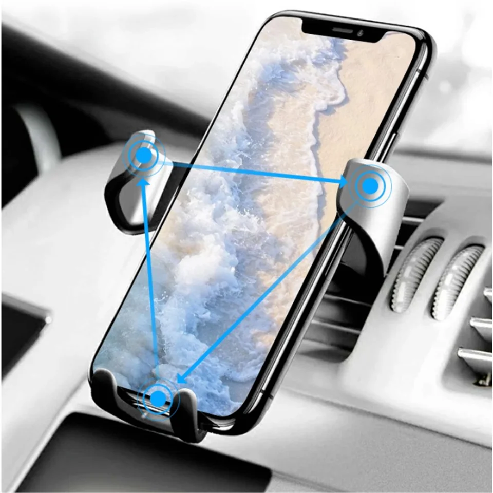 Držiak na auto držiak automobilu Auto Vent Clip pre VW Volkswagen B5 B6 B7 Polo Jetta Golf 7 5 6 Passat