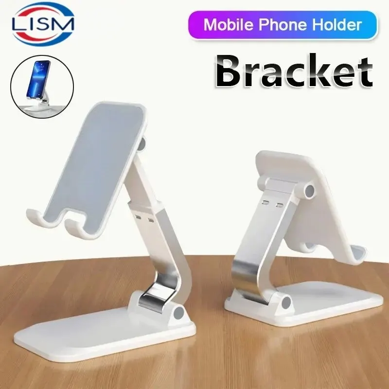 Držiak na kovový držiak na mobilné telefóny Tablet Podpora skladateľný univerzálny stolný stojan pre Xiaomi iPhone iPad huawei lenivý nastaviteľný držiak