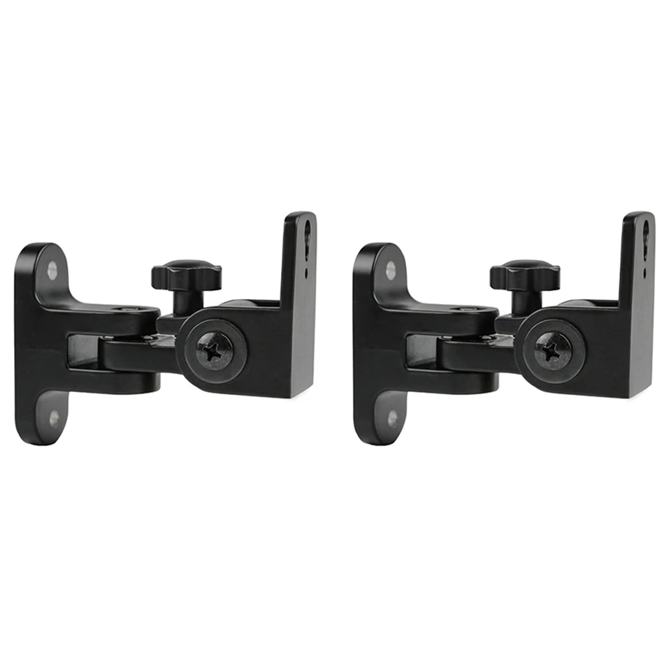 Držiak na nástenné držiaky reproduktorov, zliatina Zinc Universal Surround Sound Wall Stop (2 ks)