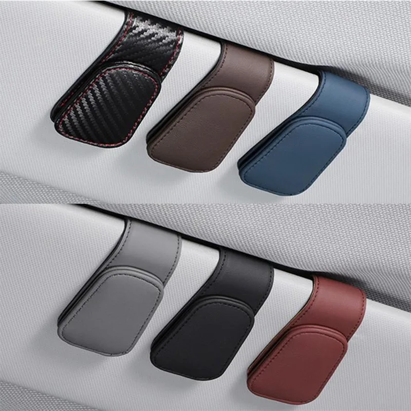 Držiak na okuliare na okuliare automobilov SKLADOVÉ KLIPOVÉ SUNNÉ SUNGLESSES SUNGLESES Držiak pre TESLA BMW Mercedes