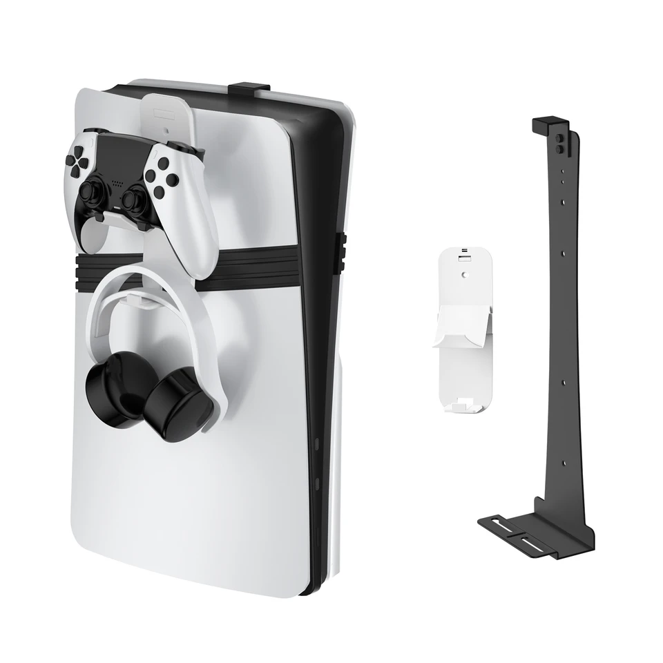 Držiak na stenu pre PS5PRO/Slim Console Mount Hook Set Set P5 Universal