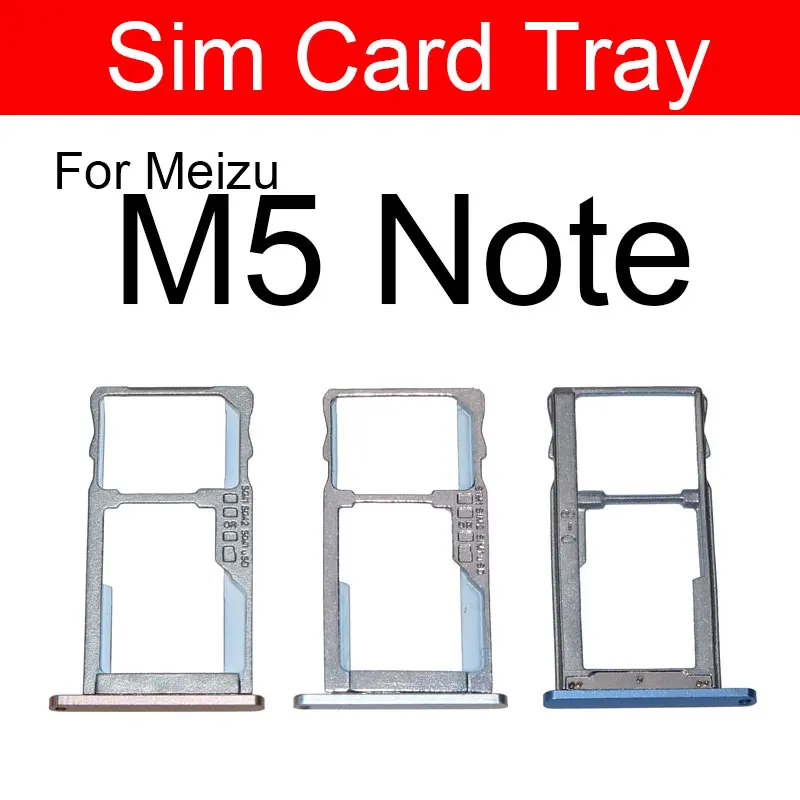 Držiak podnosu SIM karty pre meizu meilan modrý kúzlo note5 M5 Poznámka M621C M621H Čítať SIM SIM Slot Výmena opravy