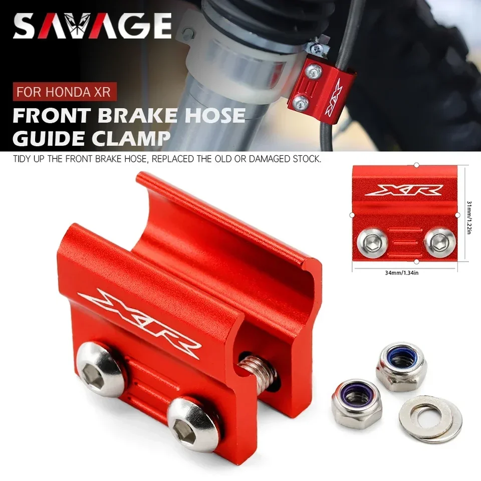 Držiak prednej brzdovej svorky pre Honda XR650R XR400R XR250R/L XR600R XR 125L 150L 190L 250 400 Motard Motorcycle Uppľavky