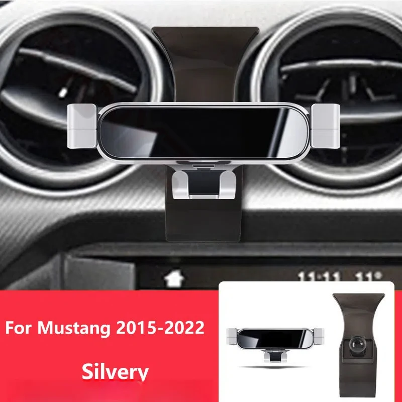 Držiak telefónu pre auto pre Ford Mustang GT Shelby Convertible Coupe držiaky auta Styling držiak gps gps stánky otočná podpora