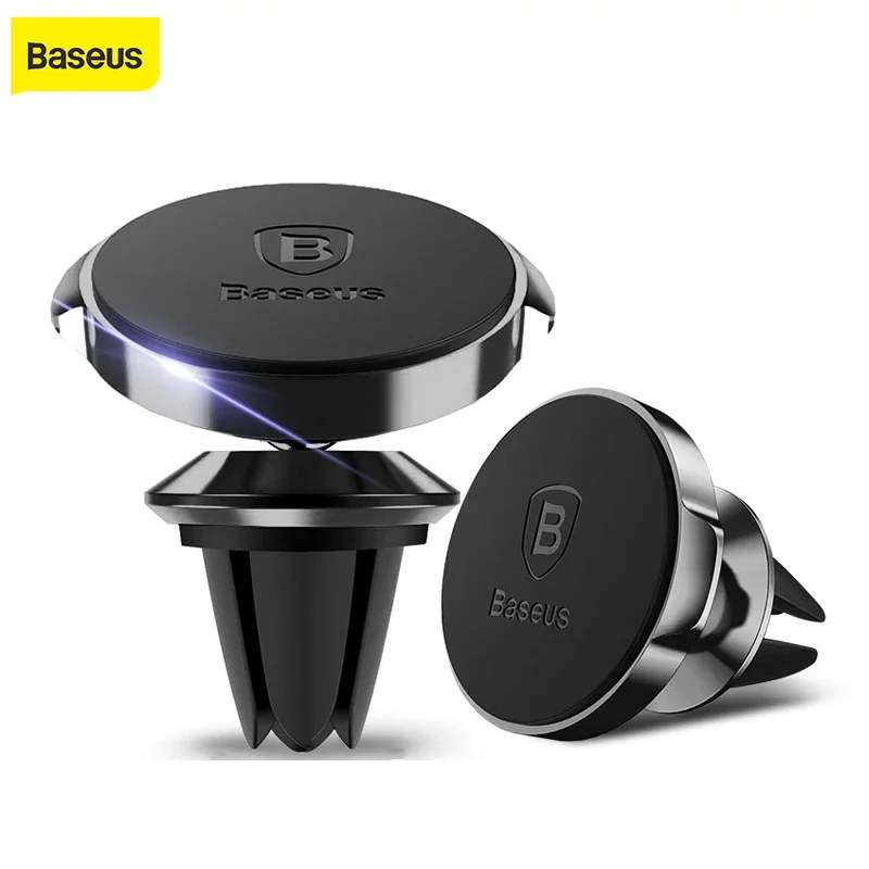 Držiak telefónu s automobilom pre iPhone Samsung Xiaomi 360 stupňa Magnetický telefón Držiteľ vzduchu Vzduch držiak mobilného telefónu Držiak stojan na mobilný telefón