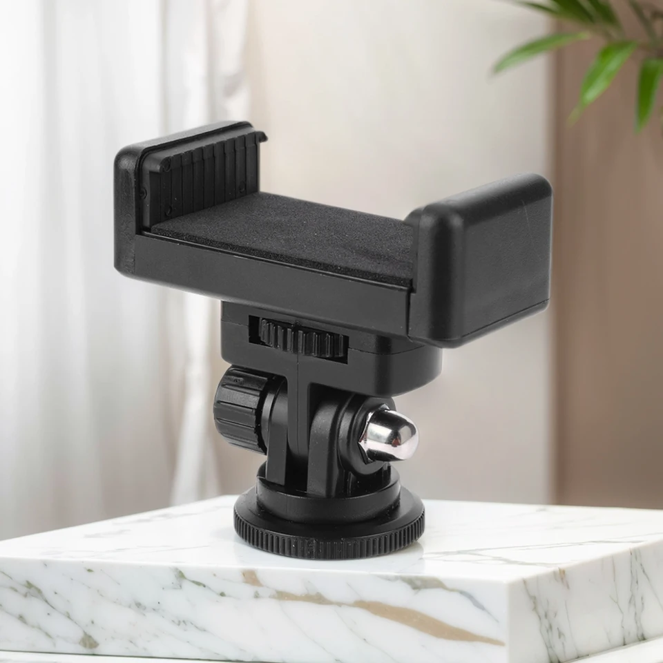 Držiak telefónu s horúcou obuvou so studenou obuvou klip pre držiak na držiak pre statív pre telefóny pre iPhone Samsung pre fotoaparát Canon Nikon Sony DSLR