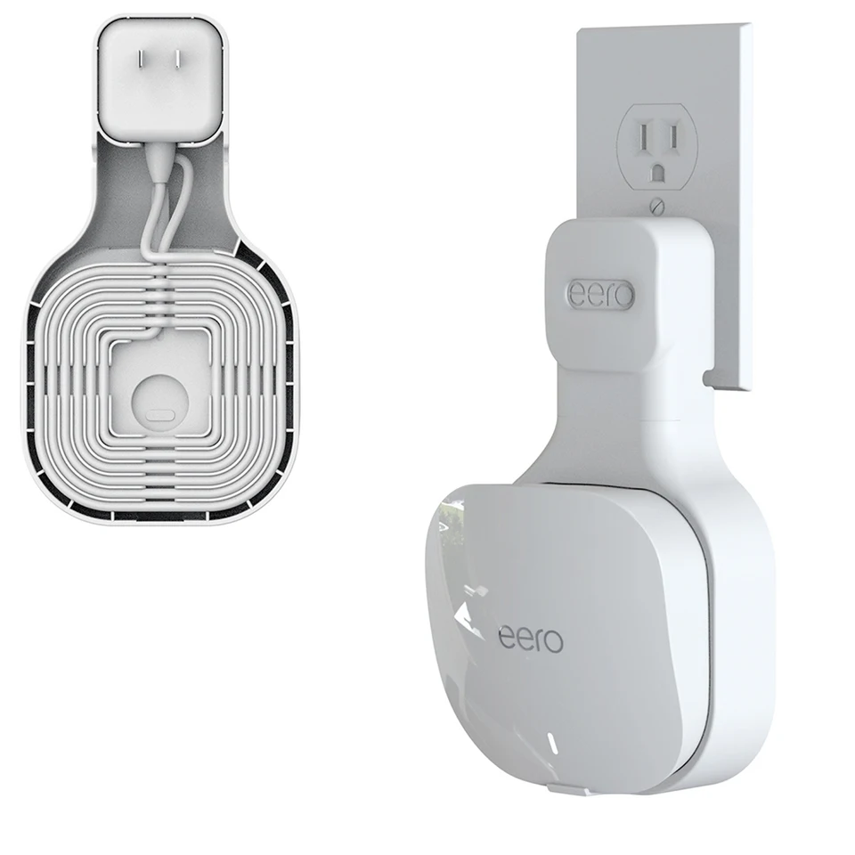 Držiak výstupu smerovacieho zariadenia Eero Mesh WiFi s kategóriou Úložný priestor pre ukladanie priestoru pre stenu Eero Mesh Router