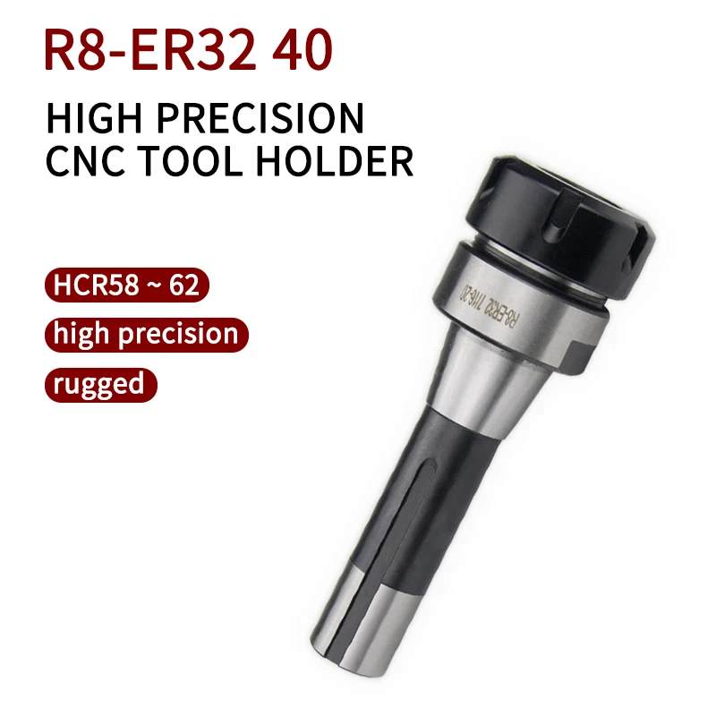 Držiteľ špeciálneho nástroja na vežičku R8-ER32 Frézový stroj stopka frézka Chuck Collet R8 Metric Inch 7/16