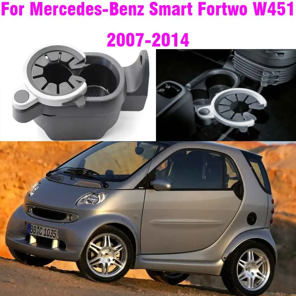 Držitie držiteľa nápojov Automobilca pre Mercedes-Benz Smart Fortwo W451 2007-2014 A4518100370