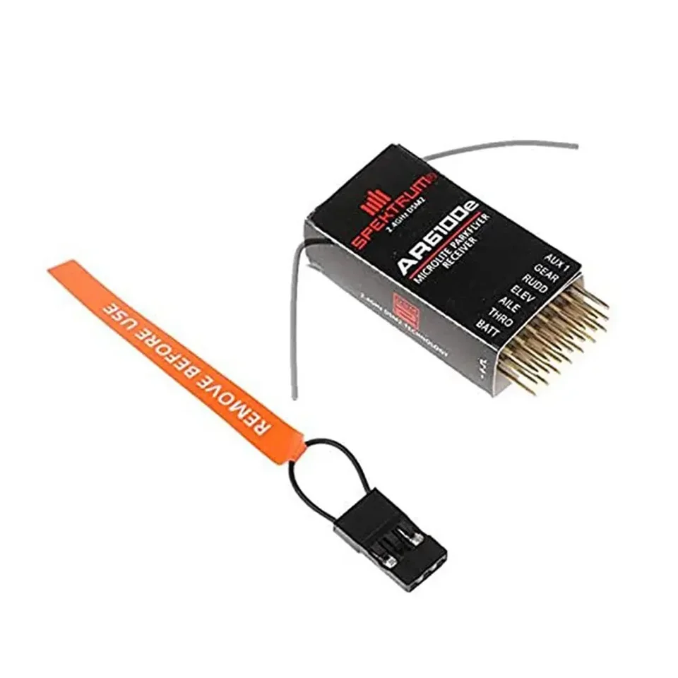 DSM2 AR6100E 6-kanál 2,4 GHz RC prijímač kompatibilný spektrum dx6i DX7 DX8 DX18 JR DSX6 DSX9 vysielač helikoptérov RC RC