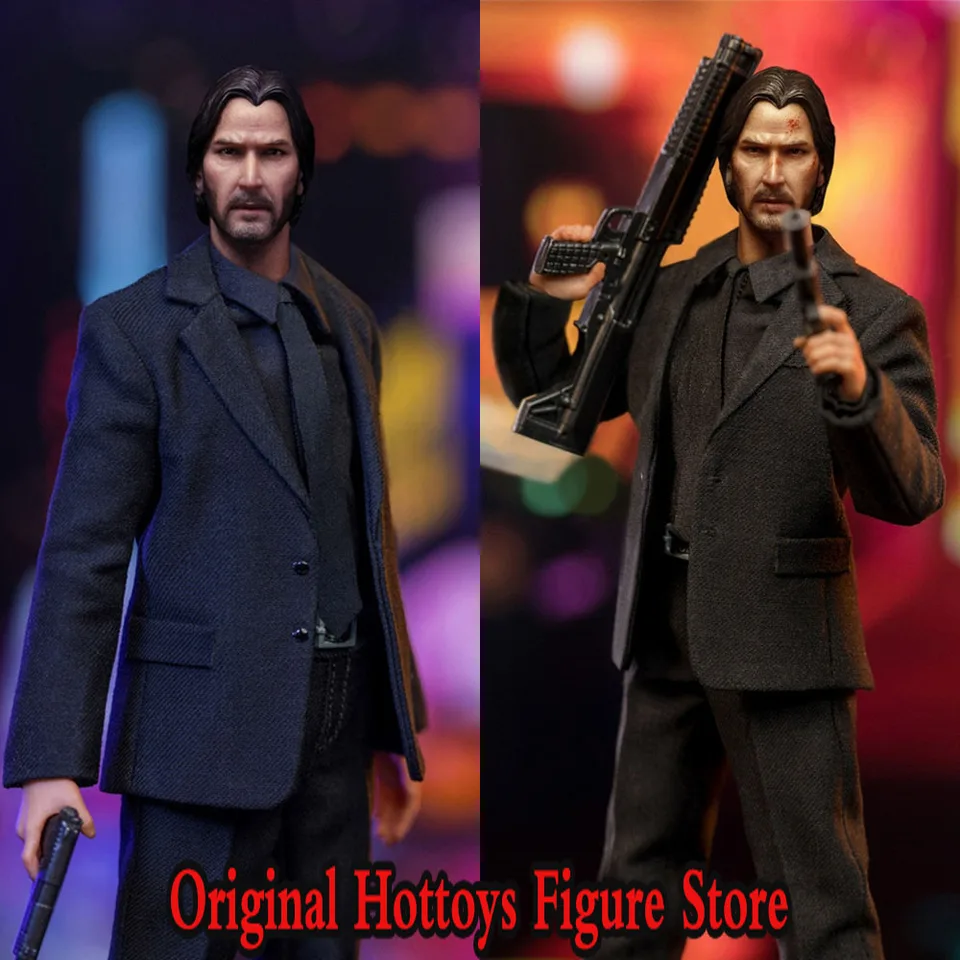 Dstoys DS-2302 1/12 Mužský vojak Keanu Reeves Film Rola John Wick Full Set 6-palcový akčný figúrku Model Zbierka modelu