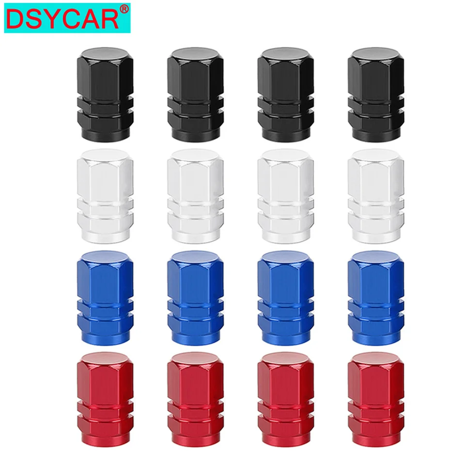 Dsycar 4ks/lot Universal car moto bicykel pneumatiky ventilového krytu prachový kryt auta pre fiat audi ford bmw car vw Opel Mazda