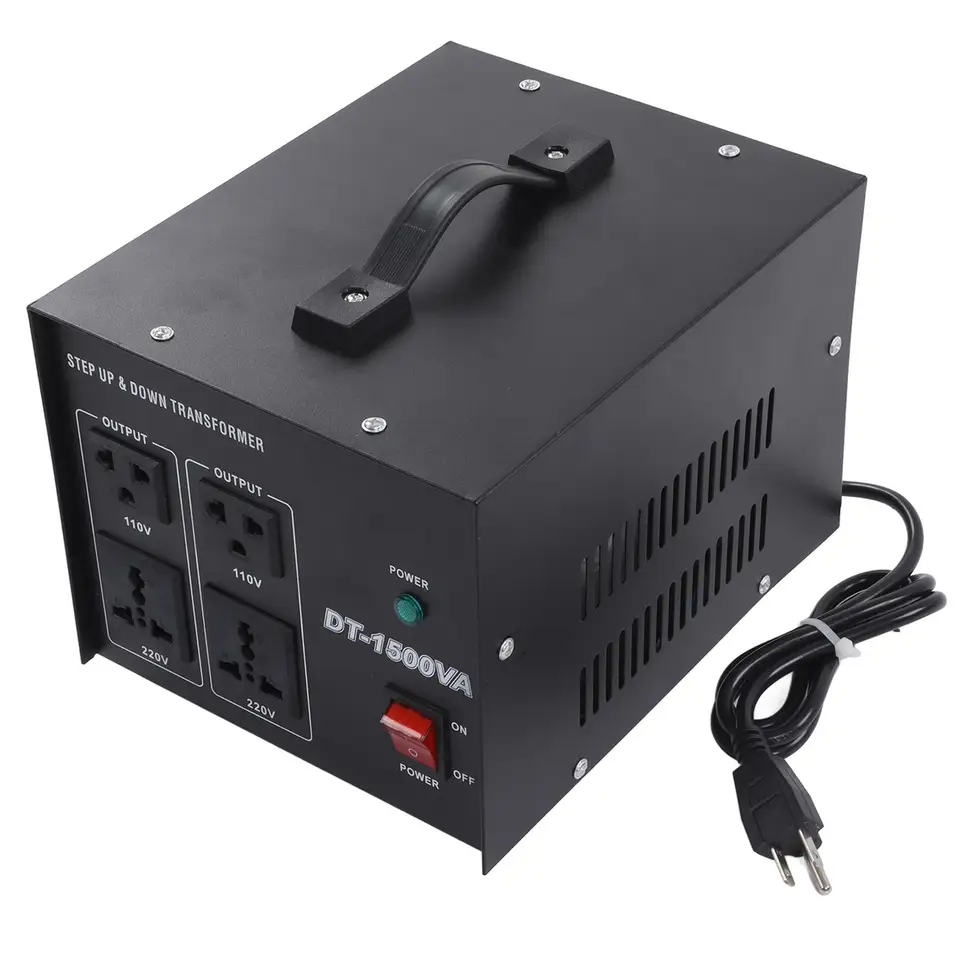 DT -1500VA VEĽKÝ KRAJOVÝ KONTERTION Converter Power Transformátor 110V/220V 220V/110V - 1500W