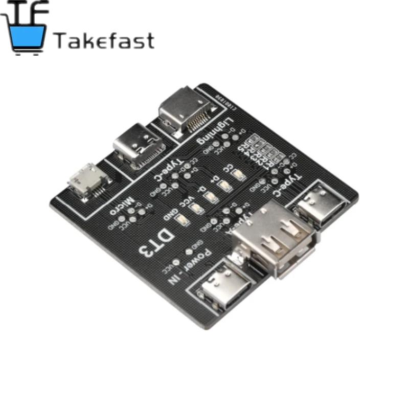 DT3 Dátová detekcia káblov TYP-C MICRO USB C KABELOVÝ TESTter Skrat OFF OFF DIAGNACE DIAGNÁCIA NÁHODNÉHO IOS Android