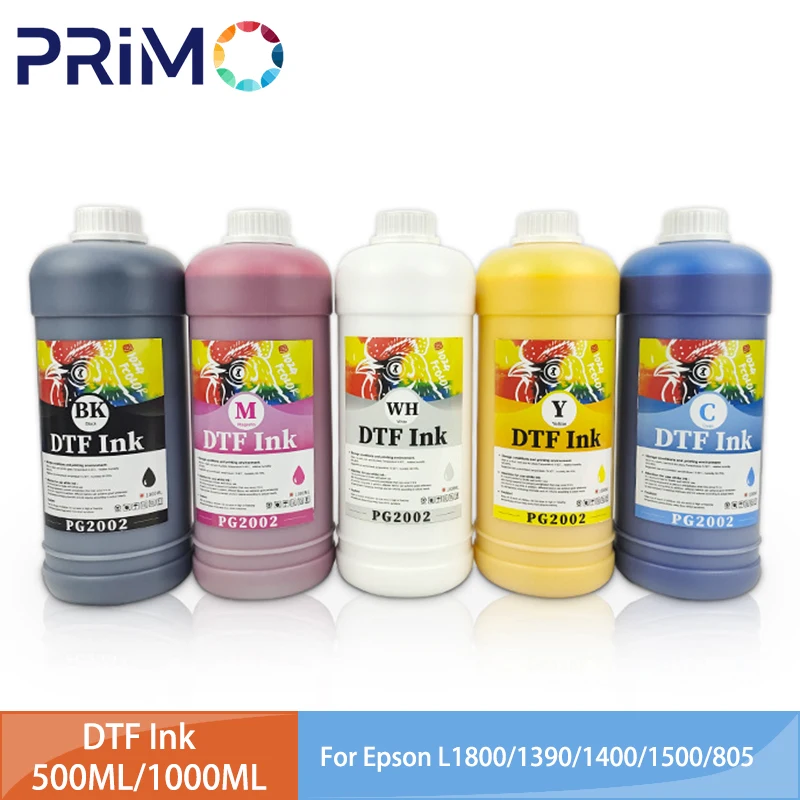 DTF Ink 1000 ml priamo na prenosový filmový atrament pre Epsonova tlač I3200 XP600 TX800 L1800 1390 L805 I3200 DX5 XP600 All DTF atrament