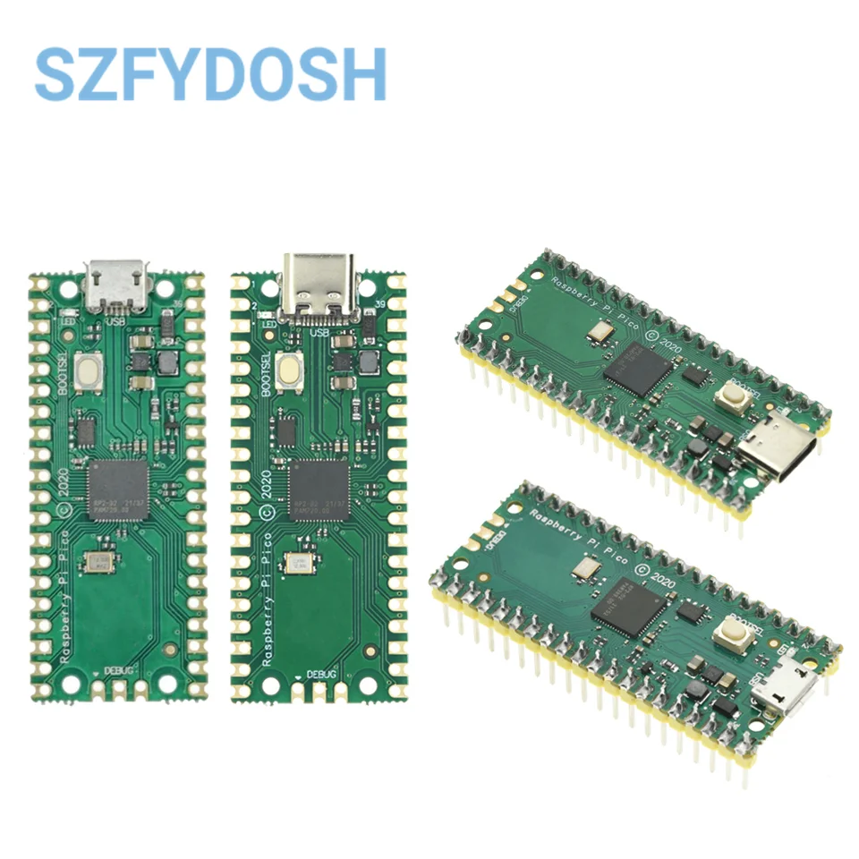 Dual-Core RP2040 podporuje vývojovú dosku McIro/Type C Python MicroController pre Raspberry Pi Pico