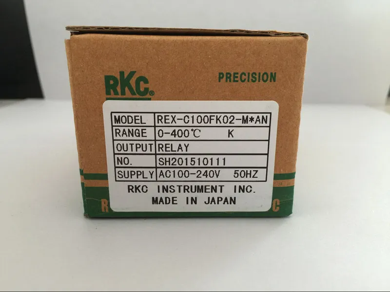 Dual Digital Digital PID teplotný regulátor RKC REX-C100 48*48 K TYPE REX-C100FK02-M*Výstup relé REX-C100FK02-V*Výstup SSR