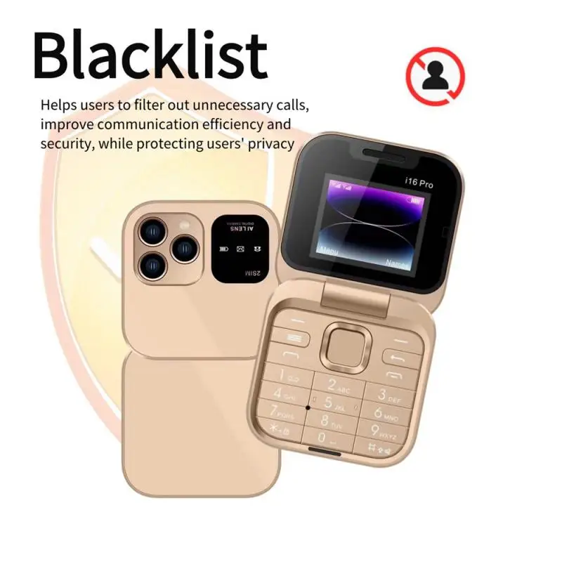 Dual-Sim Flip The Ultimate Smart 2G Senior Easy Communication predstavuje komunikáciu zložená senior mobilefone mobilný telefón