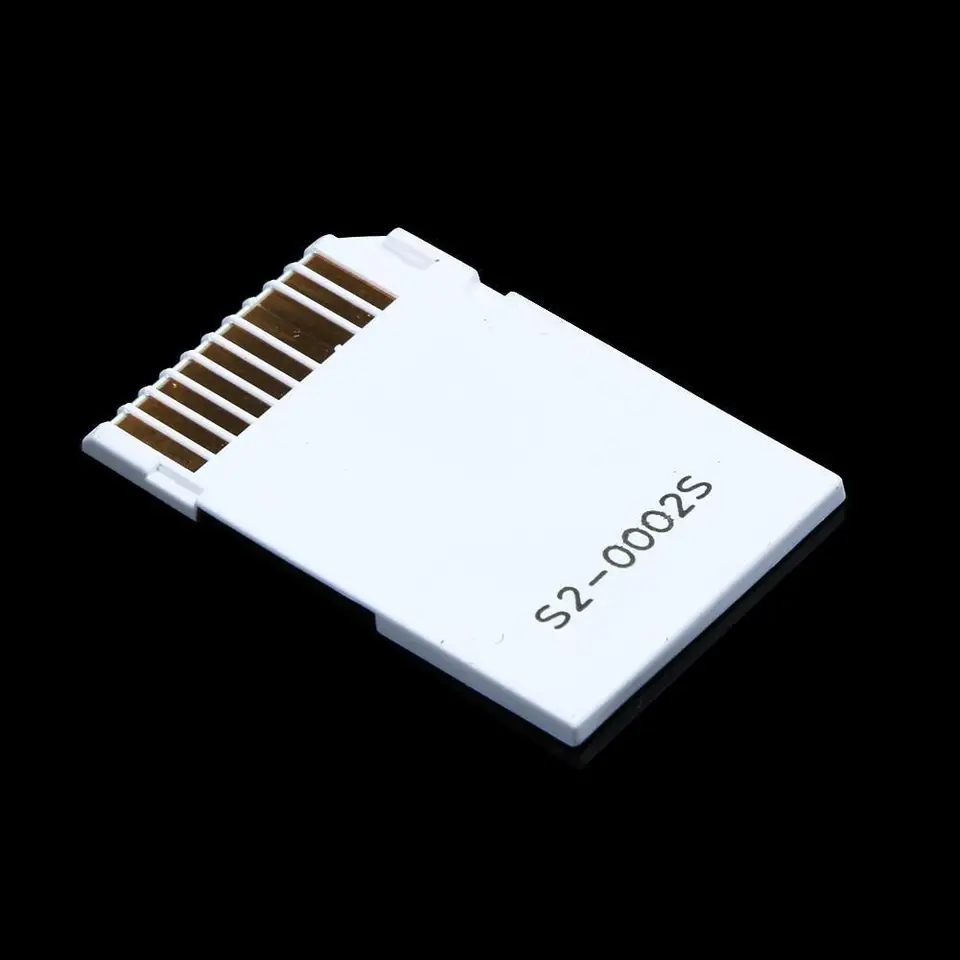 Dual slot Micro SD SDHC TF na adaptér čítačky kariet MS Pro Duo pre riešenie PSP Enhanced Storage Riešenie
