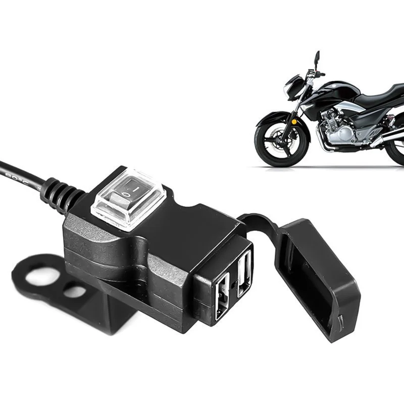 Dual USB Port Motorcycle Motorcycle Runding Adapter Adapter Socket Socket pre Ducati Monster 797/821/1200 Monster 600 696 1098 S4R