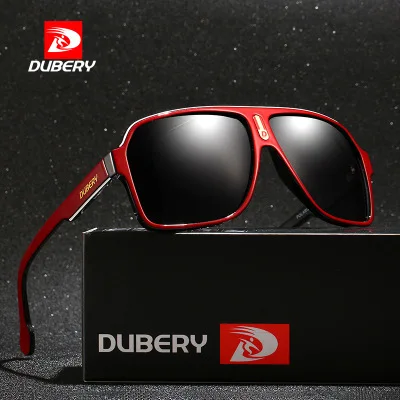 Dubery dizajn značky Polarizované slnečné okuliare Muži Men Muž Mužské retro slnečné okuliare pre mužov letné zrkadlo Goggle oculos d103no